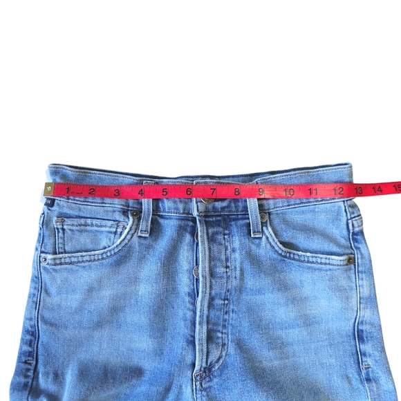 Citizens Of Humanity Olivia High Rise Slim Ankle in Backroad Light Indigo Size 6 - Picture 12 of 16